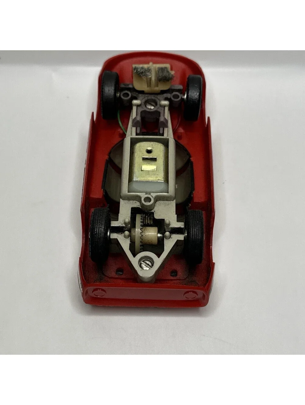 Vintage ELDON #3708 red PORSCHE 'CARRERA 1/32 SCALE Slot Car FAST SHIPPING
